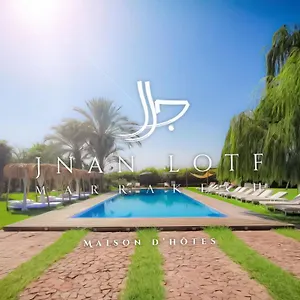 Maison Hôte Jnan Lotf Marrakech , El Harkat Maroc
